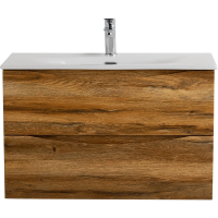 Тумба под раковину BelBagno Marino Rovere Rustico MARINO-CER-MINI-900-2C-SO-RR-P 89,6 см, подвесная, дуб Rustico