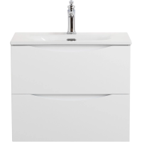 Тумба под раковину BelBagno Marino Bianco Opaco MARINO-CER-MINI-500-2C-SO-BO-P 49,6 см, подвесная, белый матовый