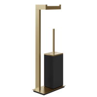 Стойка комбинированная Gessi INVERSO 20934#726 цвет-черный/Warm Bronze Brushed PVD
