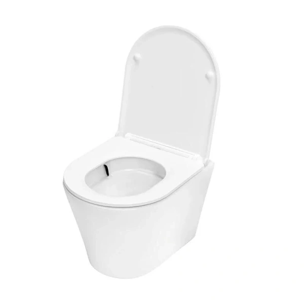 Унитаз TECE TeceSpring K 9700997 подвесной, безободковый, с сиденьем, белый