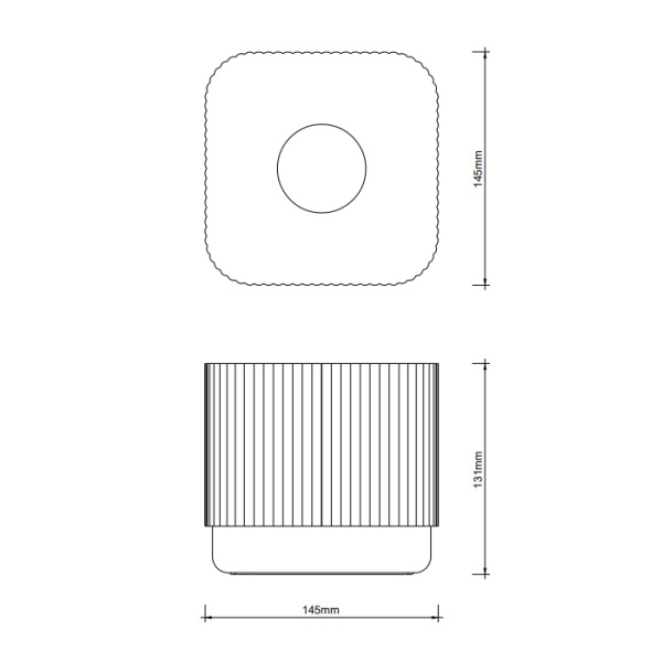 Контейнер для салфеток Decor Walther OF.LINE KBQ 0670949 цвет-Mocca/Moor